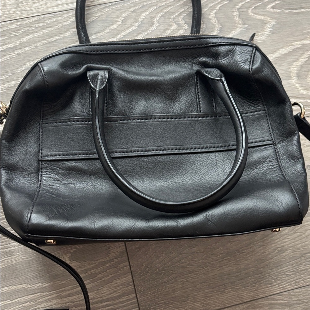 Kate Spade Black Leather Bow Satchel - Picture 7 of 9